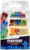 PJ Masks Tiritas X22, 4 Tamaños, 20 Diseños, Sin Látex, Hipoalergénico, Resistente Al Lavado 200 g