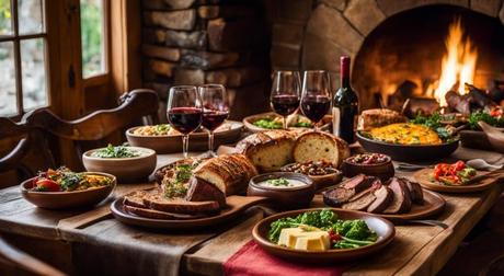 Gastronomía local en La Alberca