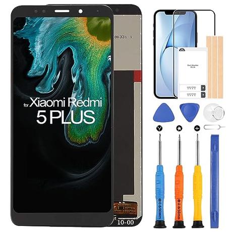ARSSLY Pantalla LCD para Xiaomi Redmi 5 Plus/Redmi Note 5 MEG7 MEI7 Reemplazo de Pantalla para Redmi Note 5 Digitalizador Asamblea Reemplazo con Kit de Reparación