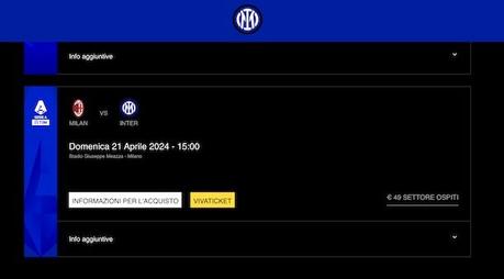 Cómo comprar entradas del Inter