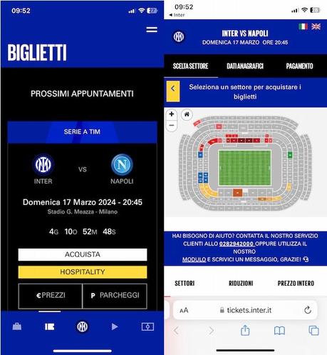Cómo comprar entradas del Inter