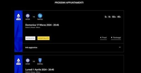 Cómo comprar entradas del Inter