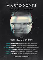 Mastodonte anuncian una serie de conciertos Belleza y Perdón en 2024