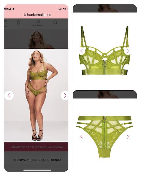 👙 Conjuntos de ropa interior de Hunkemöller 👙