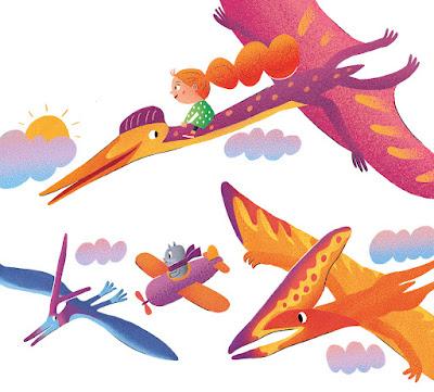 Unas cuantas ilustraciones dinosaurianas... (LXXXIX)