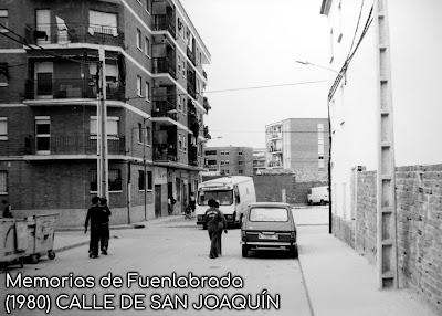 Calle de San Joaquín en 1980