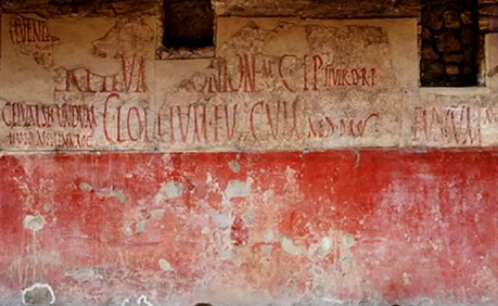 Graffiti romano de Pompeya y Herculano
