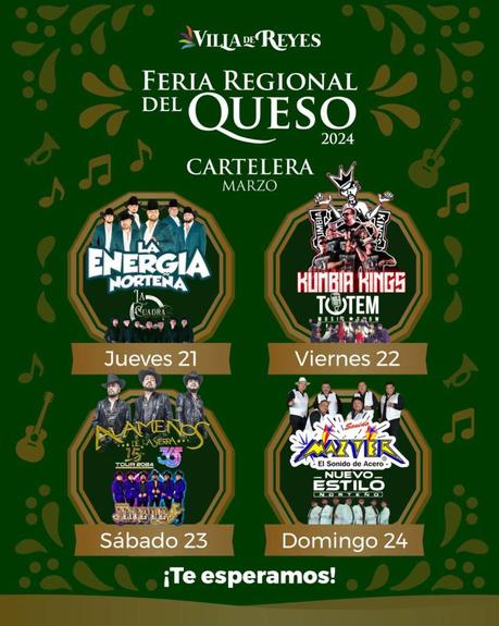 Villa de Reyes presenta la Feria Regional del Queso 2024 con un enfoque en gastronomía y turismo