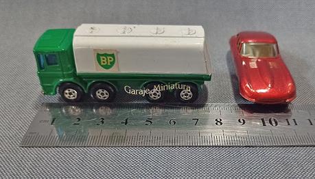 Jaguar E Type y Leyland tanque cisterna piezas #32 de Matchbox