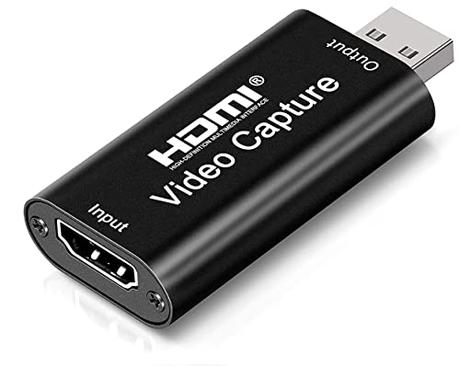 Capturadora Video USB a hdmi - Vídeo Game Capture 4k 1080P - Transmisión en Vivo para Juegos, Enseñanza, Videoconferencia