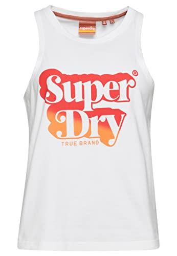 Superdry Vintage Shadow, Vestido Mujer, Optic, 38