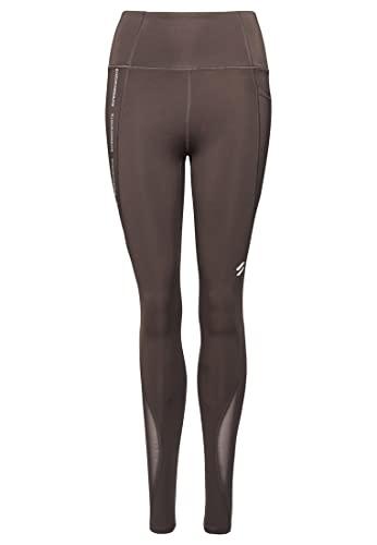 SUPERDRY ACTIVE MESH FULL LENGTH TIGHT WS311639A Rock Dark Grey 14 MUJER