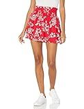 Superdry Skirt Vintage Ruffle Smocked Skirt Floral Red 38 Mujer