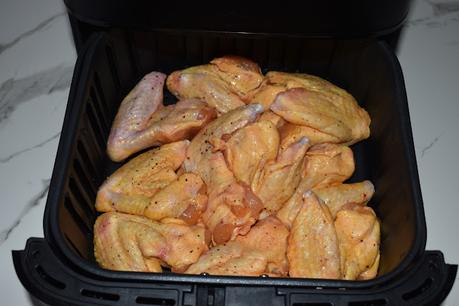 Alas de pollo crujientes en airfryer