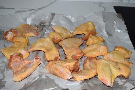 Alas de pollo crujientes en airfryer