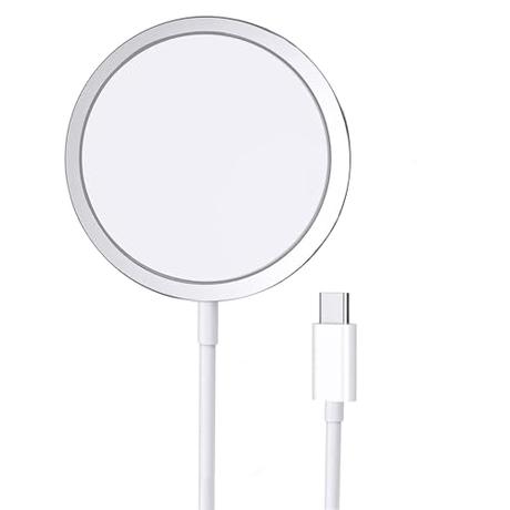 Apple MagSafe Carregador【Certificación MFI Apple】Cargador inalámbrico magnético para iPhone de 15W, cable de carga magnético a USB-C (1M) compatible con iPhone 15/15 Pro/15 Pro Max/14/13/12 Series