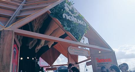 natura Argentina en lollapalooza Natura Faces y la mirada perfecta con los correctores Check Matte y los delineadores líquidos con color.