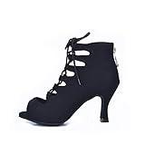 Syrads Zapatos de Baile Latino para Mujer Salsa Tango Bachata Vals Zapatos de Baile de Salón Suela Blanda 969