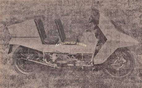 Prototipo de motocicleta de Trevor Innes del año 1982 Prototipo de motocicleta de Trevor Innes del año 1982