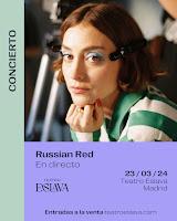 Concierto de Russian Red en el Teatro Eslava