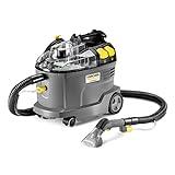 Kärcher Puzzi 8/1 Lava-Aspiradora de Pulverización para Limpieza de Tapicerías y Alfombras, Gris