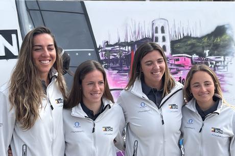 Histórico debut de regatistas españolas en la Copa América Femenina con Sail Team BCN