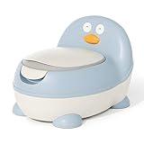 BabySu - Orinal Infantil para Bebes y Niños - Orinal para aprender a ir al baño - Vater para Niños - Inodoro Infantil - WC Infantil Aprendizaje - Bater Bebe (Azul)