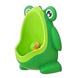 #N/a Rana Niños Pequeños Orinar Inodoro Niños Orinal Urinario Extraíble Tazón Inserto - Verde, tal como se describe