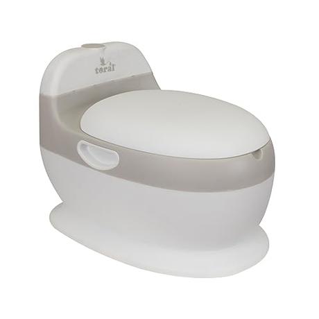 Toral Orinal Bebe 2 años Musical Acolchado. Inodoro portatil handy potty. Ayuda al aprendizaje de bebés y niños. Perfecto como orinal o baño. Con sonido incluido. +18m