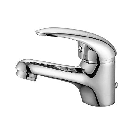 DP GRIFERIA - GS10080 Grifo Monomando de Lavabo, Plata