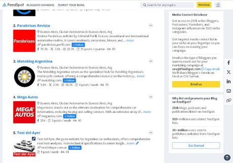 Archivo de autos es el noveno blog de autos de Argentina