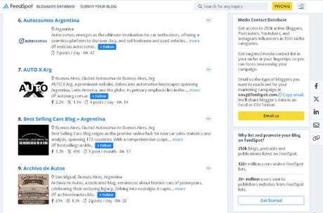 Archivo de autos es el noveno blog de autos de Argentina
