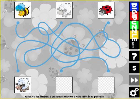 3 juegos interactivos de primavera. Material imprimible 3 juegos interactivos de primavera. Material imprimible