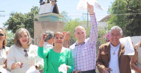 Enrique Galindo entrega rehabilitación de Fray José de Arlegui