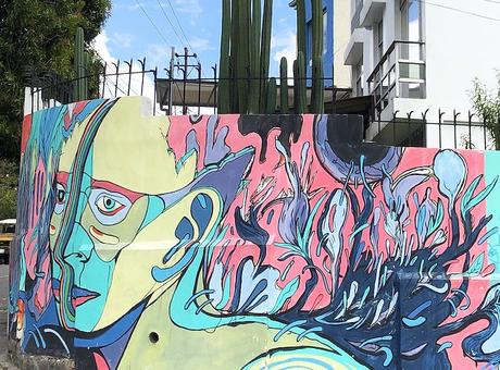 El arte callejero está en todas partes en Quito