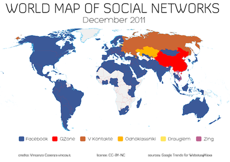 Facebook esta eliminando las redes sociales locales en todo el mundo