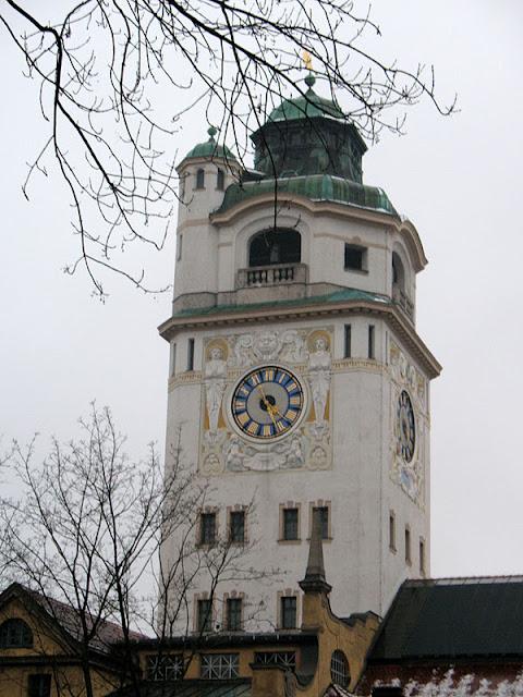 MUNICH EN INVIERNO - I: CAMINANDO CON EL ISAR