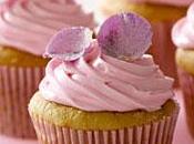Cupcakes rosa pétalos