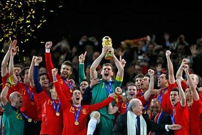 España gana el Mundial de Fútbol 2010