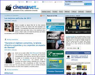 Cinemanet crea el Primer Premio de Propuesta Didáctica a través del Cine