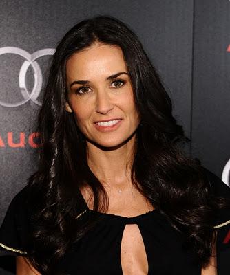 Demi Moore, tpodría  tener problema de anorexia