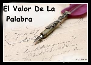 El valor de la palabra