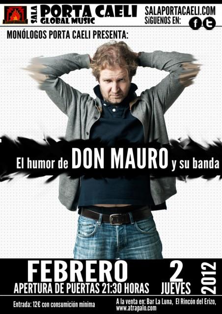Regalamos una entrada doble para ver a Don Mauro en Valladolid