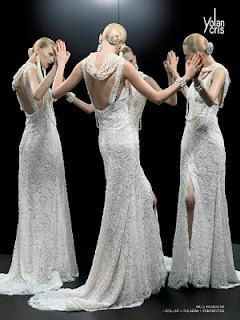 YolanCris y su colección más femenina de vestidos de novia 2012 “LE TRE GRAZIE”