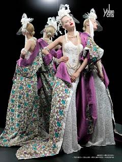 YolanCris y su colección más femenina de vestidos de novia 2012 “LE TRE GRAZIE”