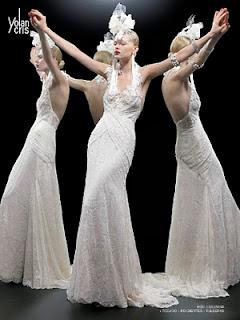YolanCris y su colección más femenina de vestidos de novia 2012 “LE TRE GRAZIE”