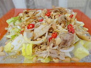 Ensalada Thai con pollo