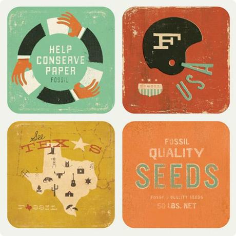 Diseños Vintage de Wallace Design House diseños retro