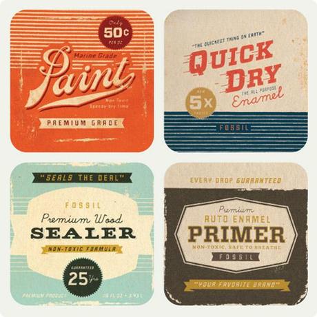 Diseños Vintage de Wallace Design House diseños retro