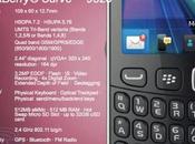 Especificaciones filtradas sería BlackBerry Curve 9320